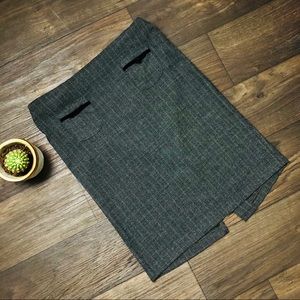 Y2K Pinstripe Career Skirt